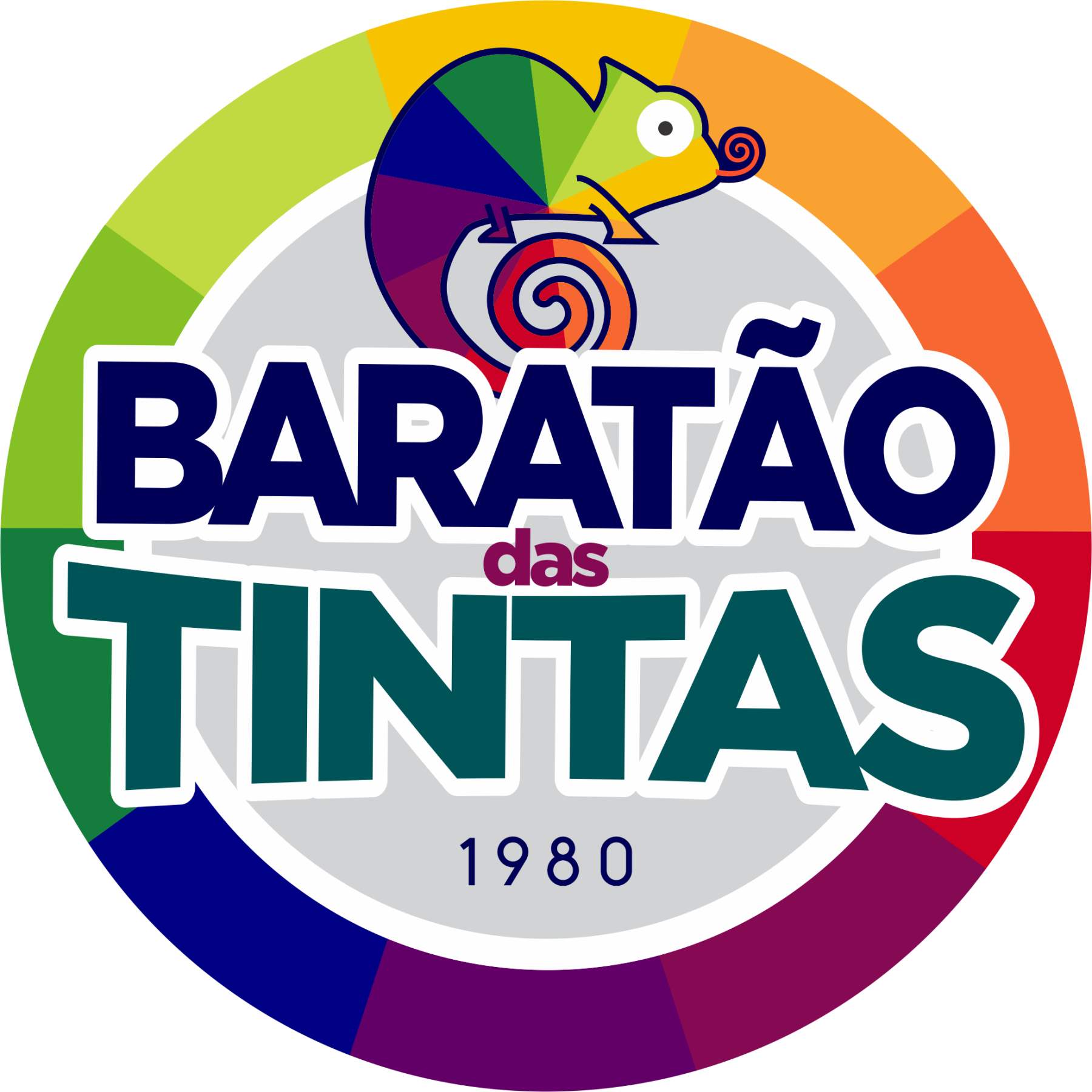 Logo de Baratão das Tintas